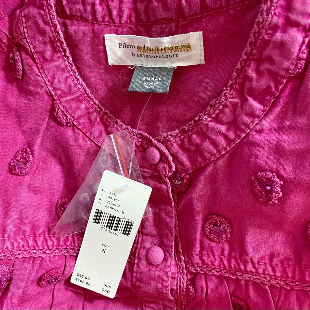 Anthropologie | Pilcro Adira Textured Button Down - Picture 10 of 11
